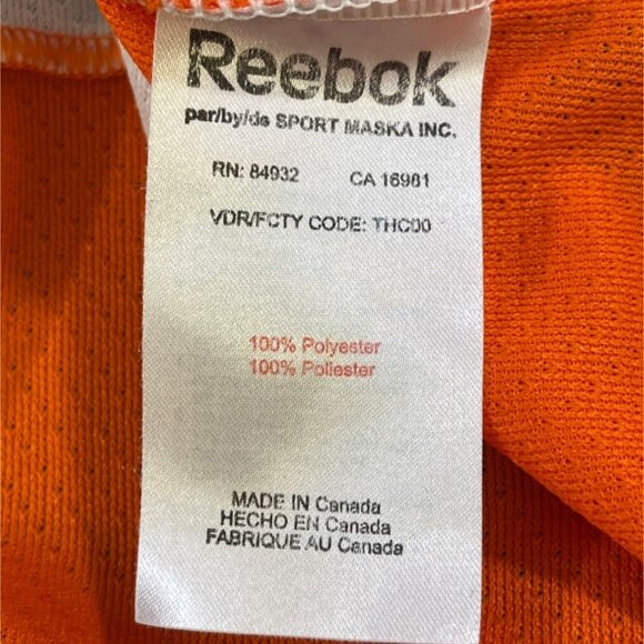 Reebok NHL Men's White Sergei Bobrovsky Philadelphia Flyers Jersey Sz M SKU 5297 - Picture 6 of 8